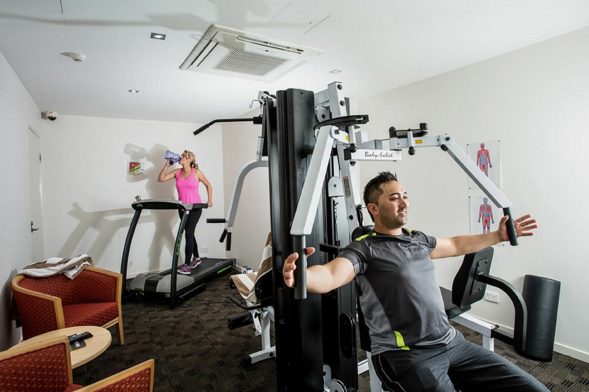 Ramada By Wyndham Hervey Bay Exteriér fotografie The gym at the hotel